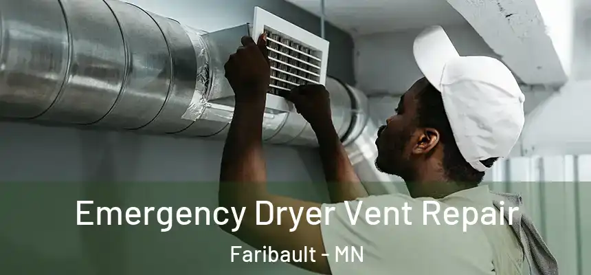 Emergency Dryer Vent Repair Faribault - MN